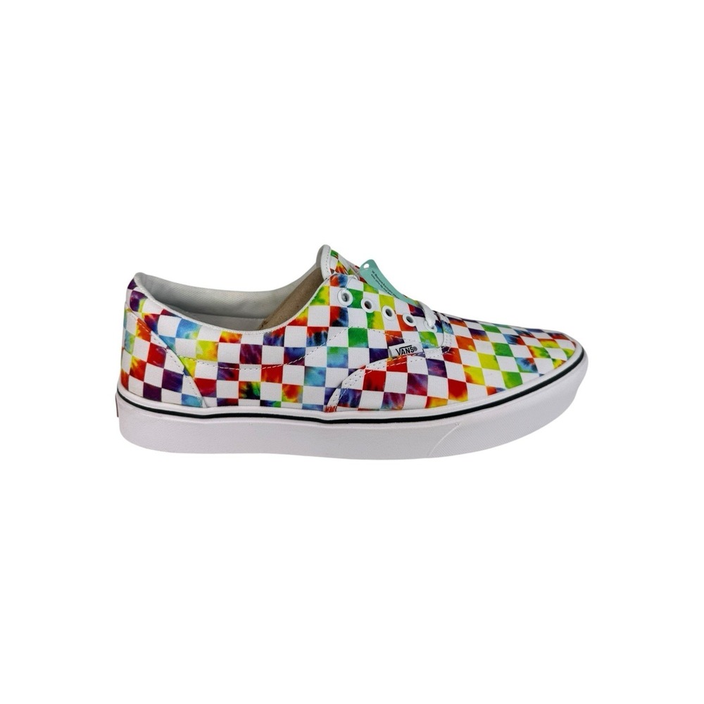 Vans Comfycush Era Tie-Dye Checkerboard‎ White  Men's US 11.5 - VN0A3WM9WWX